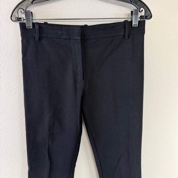 Derek Lam 10 Crosby Cropped Flare Trouser Pant Black Eyelet Embroidery Women’s 4 - Picture 4 of 11